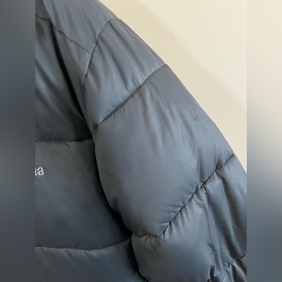 Mens Columbia Gray Puffer Jacket Size Medium - Picture 6 of 13